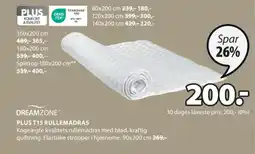 JYSK PLUS T15 RULLEMADRAS tilbud