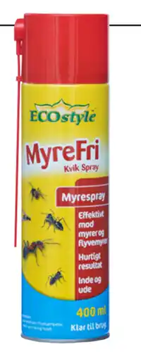 Harald Nyborg MyreFri spray tilbud