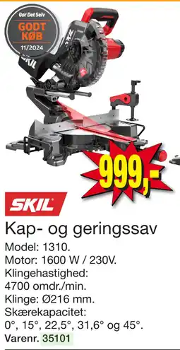 Harald Nyborg Kap- og geringssav tilbud