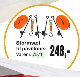 Harald Nyborg Stormsæt til pavilloner tilbud