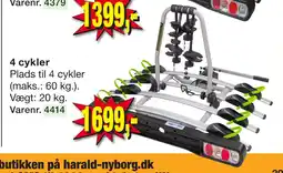 Harald Nyborg Cykelholder tilbud