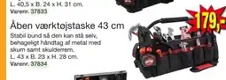 Harald Nyborg Åben værktøjstaske 43 cm tilbud