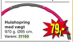 Harald Nyborg Hulahopring med vægt tilbud