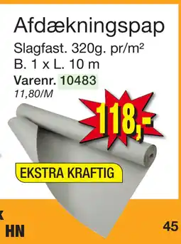 Harald Nyborg Afdækningspap tilbud