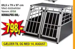 Harald Nyborg Hundebur til bil tilbud