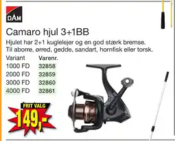 Harald Nyborg Camaro hjul 3+1BB tilbud