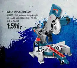 BOSCH KAP-/GERINGSSAV