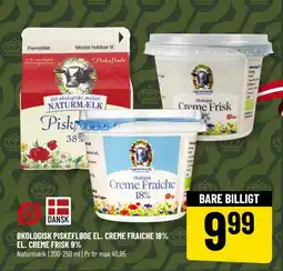 Løvbjerg ØKOLOGISK PISKEFLØDE EL. CREME FRAICHE 18% EL. CREME FRISK 9% tilbud