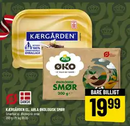 Løvbjerg KÆRGÅRDEN EL. ARLA ØKOLOGISK SMØR tilbud