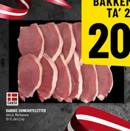 Løvbjerg DANSKE SVINEKOTELETTER tilbud