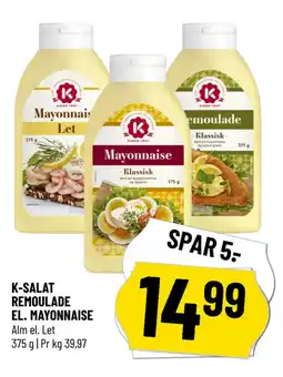 Løvbjerg K-SALAT REMOULADE EL. MAYONNAISE tilbud