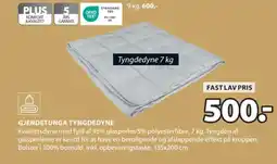 JYSK GJENDETUNGA TYNGDEDYNE tilbud