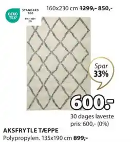 AKSFRYTLE TÆPPE