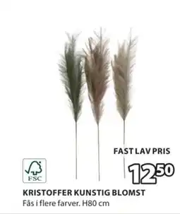 JYSK KRISTOFFER KUNSTIG BLOMST tilbud