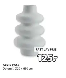 JYSK ALVIS VASE tilbud