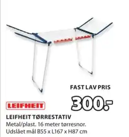 JYSK LEIFHEIT TØRRESTATIV tilbud