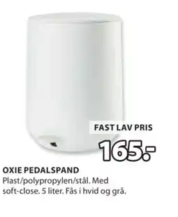 JYSK OXIE PEDALSPAND tilbud