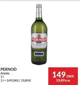 Nielsen's Discount PERNOD tilbud