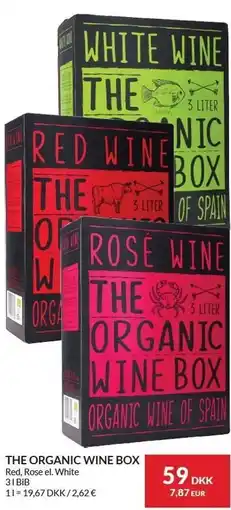 Nielsen's Discount THE ORGANIC WINE BOX tilbud