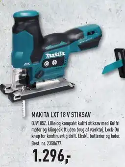 Johannes Fog MAKITA LXT 18 V STIKSAV - EX MOMS tilbud