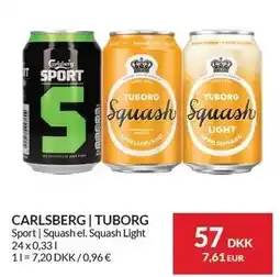 Nielsen's Discount CARLSBERG ELLER TUBORG tilbud