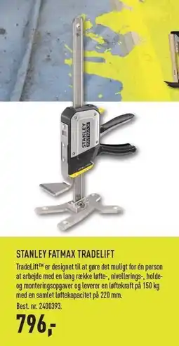 STANLEY FATMAX TRADELIFT - EX MOMS