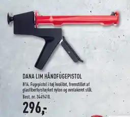 Johannes Fog DANA LIM HÅNDFUGEPISTOL - EX MOMS tilbud