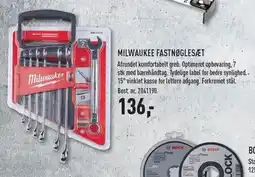 Johannes Fog MILWAUKEE FASTNØGLESÆT - EX MOMS tilbud