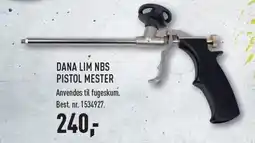 Johannes Fog DANA LIM NBS PISTOL MESTER - EX MOMS tilbud