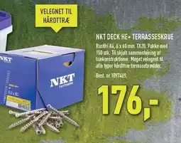 NKT DECK HE + TERRASSESKRUE - EX MOMS