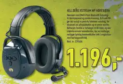 HELLBERG XSTREAM MP HØREVÆRN - EX MOMS