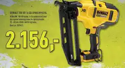 Johannes Fog DEWALT 18V XR 16 GA DYKKERPISTOL - EX MOMS tilbud