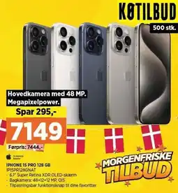 Power APPLE IPHONE 15 PRO 128 GB tilbud