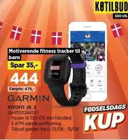 Power GARMIN VIVOFIT JR. 3 tilbud