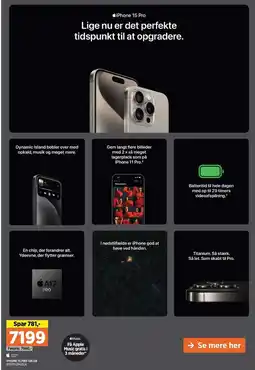 Power APPLE IPHONE 15 PRO 128 GB tilbud