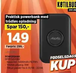 Power DACOTA POWERBANK tilbud