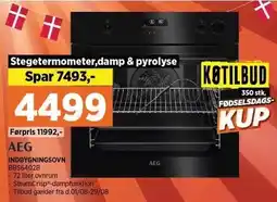 Power AEG INDBYGNINGSOVN tilbud