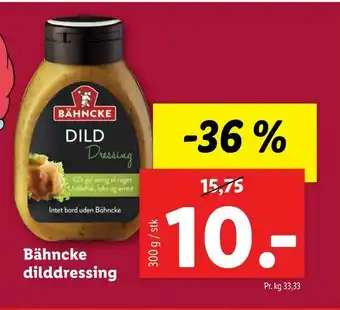 Let-Køb Bähncke dilddressing tilbud