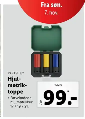Hjul møtrik toppe