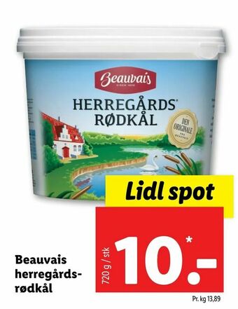 Let-Køb Beauvais herregårdsrødkål tilbud