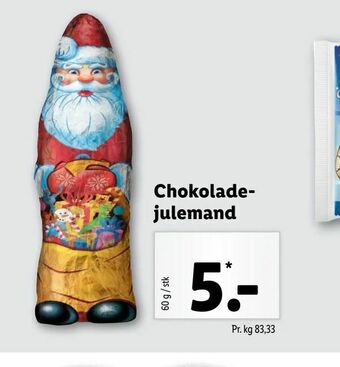 Let-Køb Chokolade- julemand tilbud