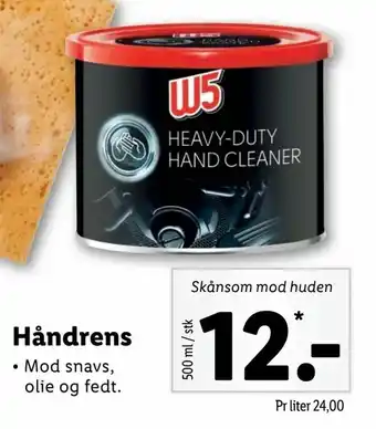Håndrens