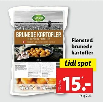 Let-Køb Flensted brunede kartofler tilbud