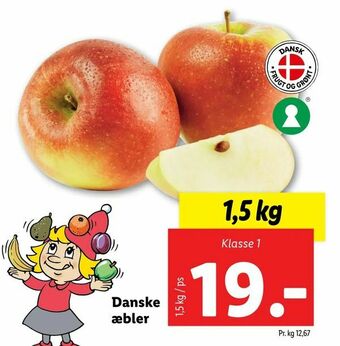 Let-Køb Danske æbler tilbud