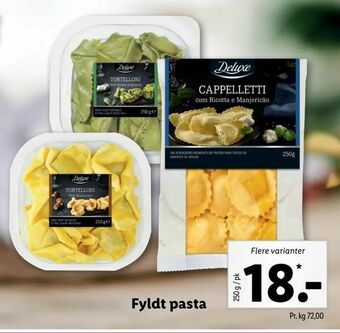 Let-Køb Fyldt pasta tilbud
