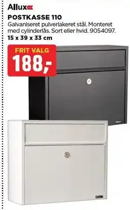 jem & fix Postkasse 110 tilbud