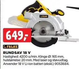 Rundsav 18 V