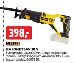 Bajonetsav 18 V