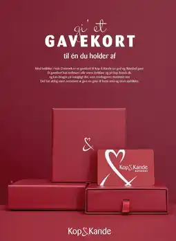 Kop & Kande Gi et gavekort til én du holder af tilbud