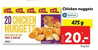 Let-Køb Chicken nuggets tilbud